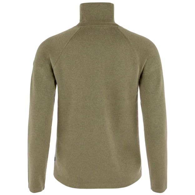 Fjällräven Övik Lite Half Zip W Women’s Sweaters & knitwear Green Main Back 104761