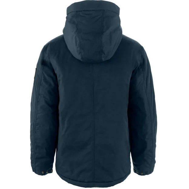 Fjällräven Övik Padded Jacket M Men’s Outdoor jackets Blue Main Back 93566