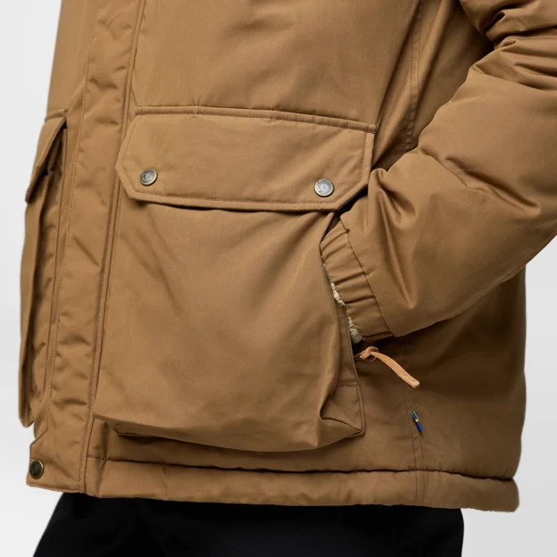 Fjällräven Övik Padded Jacket M Men’s Outdoor jackets Model Angle G 94496