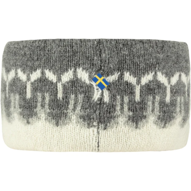Fjällräven Övik Path Knit Headband Unisex Caps, hats & beanies White Main Back 75526