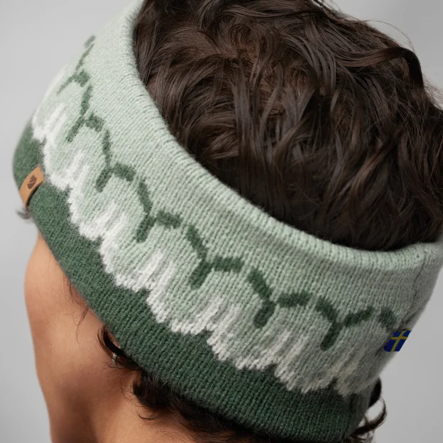 Fjällräven Övik Path Knit Headband Unisex Caps, hats & beanies Model Model back 76039