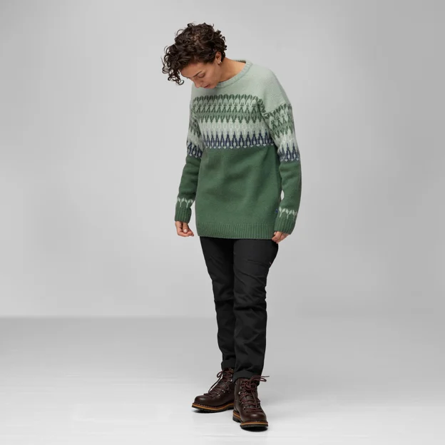 Fjällräven Övik Path Knit W Women’s Sweaters & knitwear Model Model front 76040