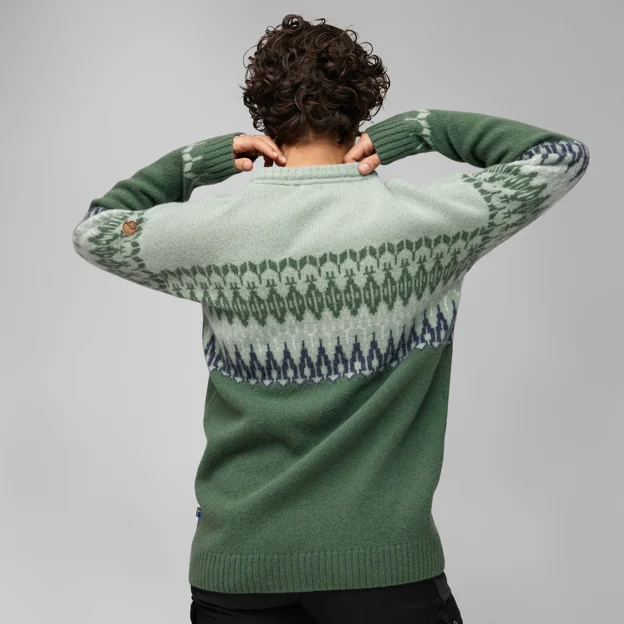 Fjällräven Övik Path Knit W Women’s Sweaters & knitwear Model Model back 76041