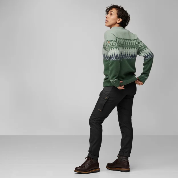 Fjällräven Övik Path Knit W Women’s Sweaters & knitwear Model Model side 76042