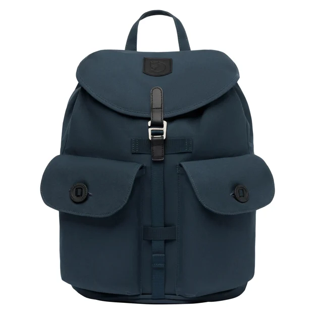 Fjällräven Övik Rucksack Unisex Daypacks Blue Main Front 124508