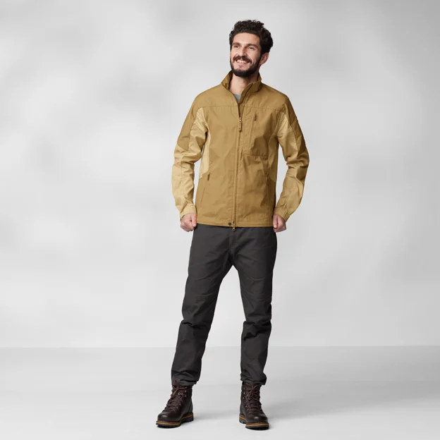 Fjällräven Övik Stencollar Jacket M Men’s Outdoor jackets Model Model front 66715