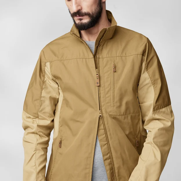 Fjällräven Övik Stencollar Jacket M Men’s Outdoor jackets Detail Angle F 66717