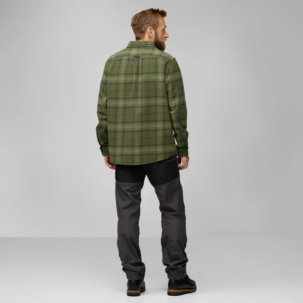 Fjällräven Övik Twill Shirt M Men’s Outlet Model Model back 76057