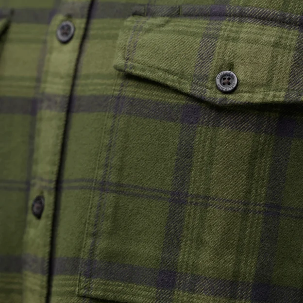 Fjällräven Övik Twill Shirt M Men’s Outlet Detail Angle G 76060