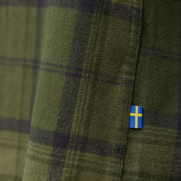 Fjällräven Övik Twill Shirt M Men’s Outlet Detail Angle H 76061