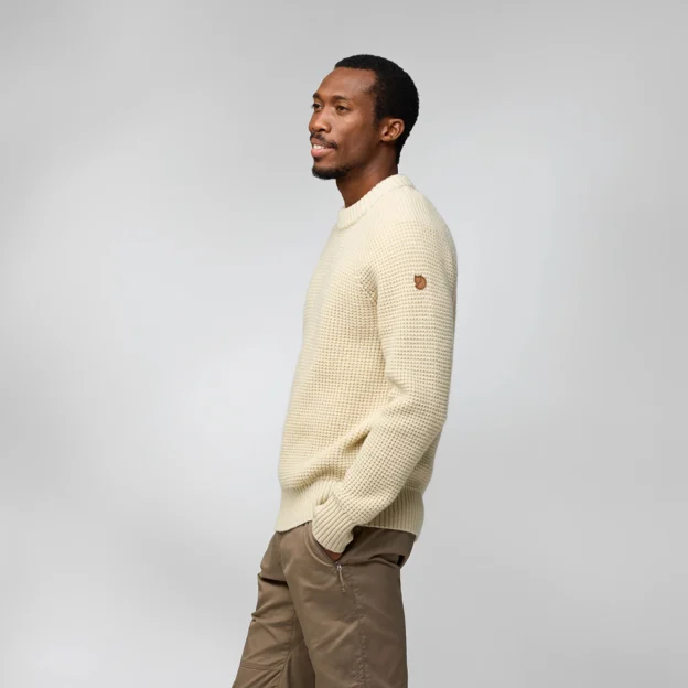Fjällräven Övik Waffle Knit M Men’s Sweaters & knitwear Model Model side 94855