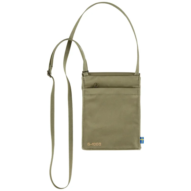 Fjällräven Pocket Unisex Travel accessories Green Main Back 121707