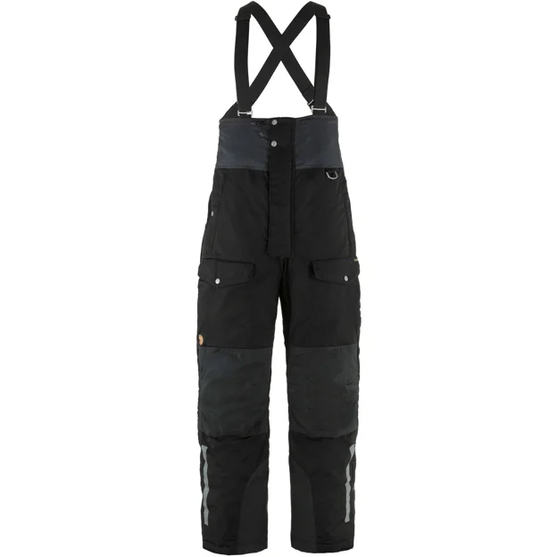 Fjällräven Polar Bib Trousers M Men’s Insulated trousers Black Main Front 65547