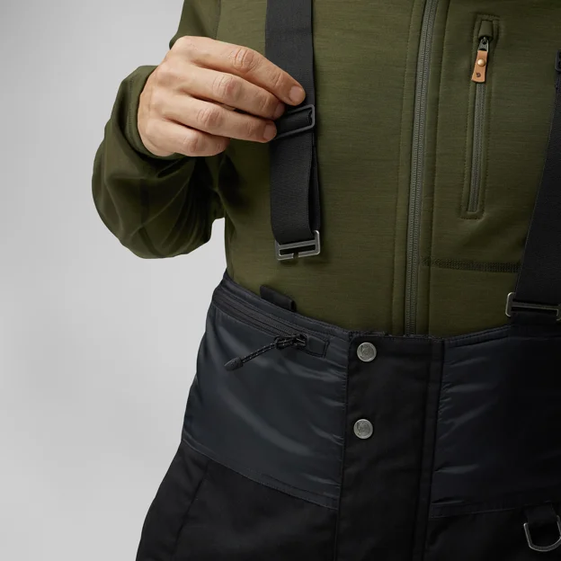 Fjällräven Polar Bib Trousers M Men’s Insulated trousers Detail Angle H 76066