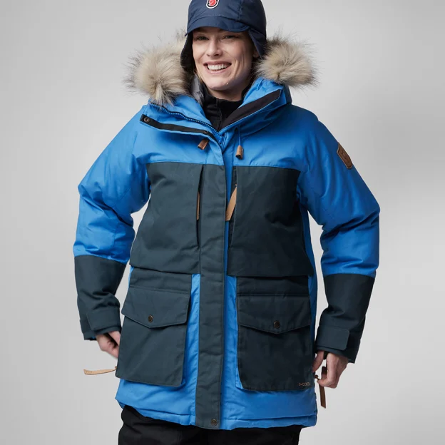 Fjällräven Polar Expedition Parka W Women’s Down jackets Detail Angle F 76087