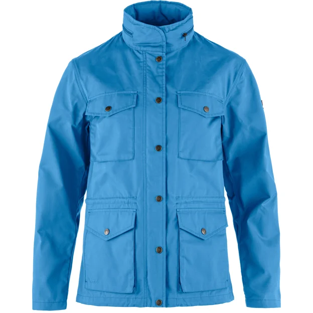 Fjällräven Räven Jacket W Women’s Outdoor jackets Blue Main Front 73807