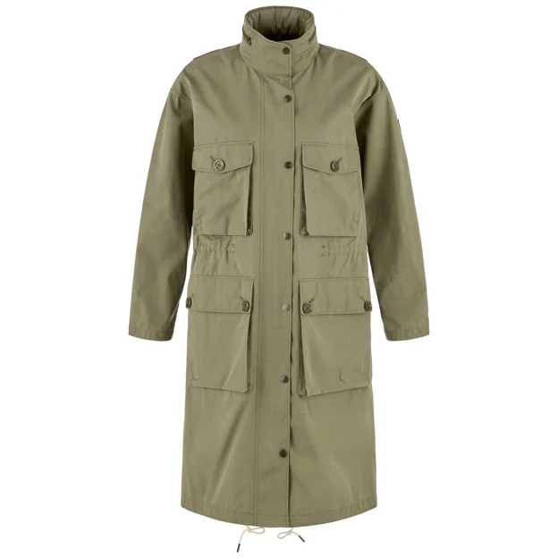 Fjällräven Räven Parka W Women’s Outdoor jackets Green Main Front 104720