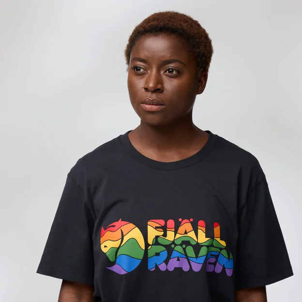 Fjällräven Rainbow T-shirt Unisex T-shirts & tank tops Model Angle G 85660
