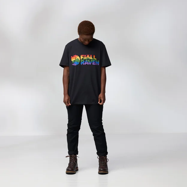 Fjällräven Rainbow T-shirt Unisex T-shirts & tank tops Model Model front 85656