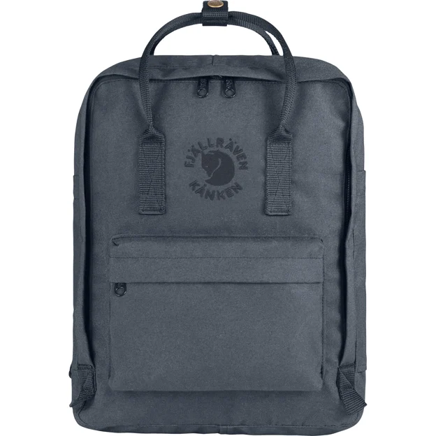 Fjällräven Re-Kånken Unisex Daypacks Grey Main Front 24605