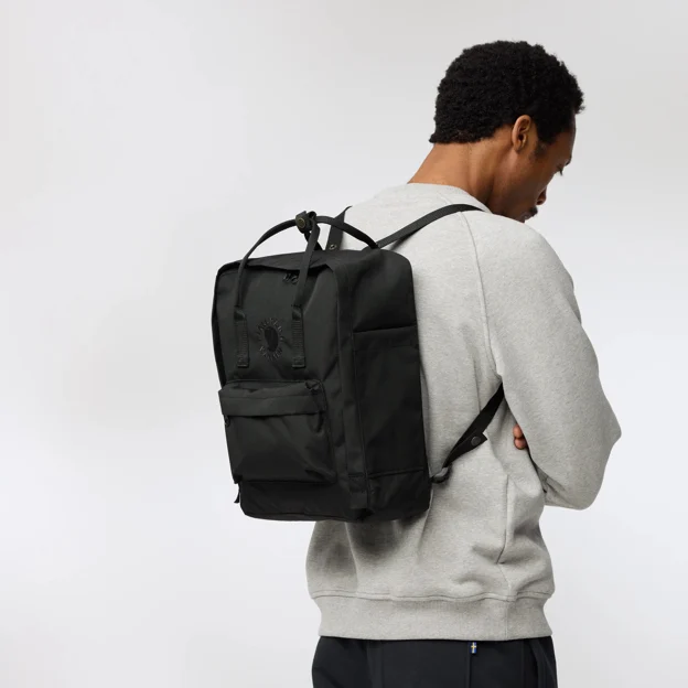 Fjällräven Re-Kånken Unisex Daypacks Model Model side 92902