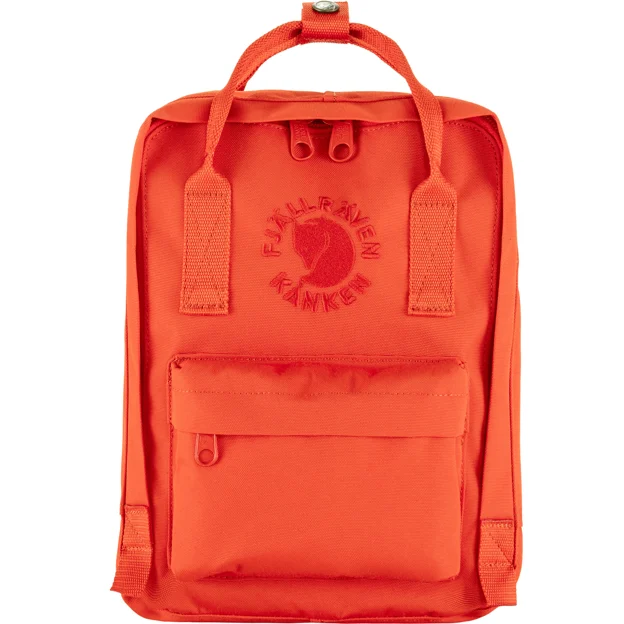 Fjällräven Re-Kånken Mini Unisex Outlet Orange Main Front 80196