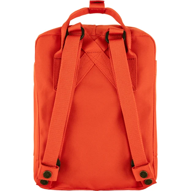 Fjällräven Re-Kånken Mini Unisex Outlet Orange Main Back 83914