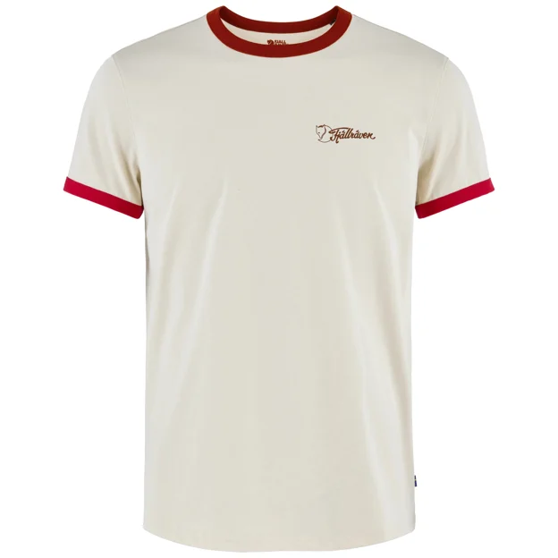 Fjällräven Retro T-shirt M Men’s T-shirts & tank tops White, Red Main Front 101667