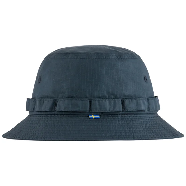 Fjällräven Samlaren Bucket Hat Unisex Caps, hats & beanies Blue Main Back 104095
