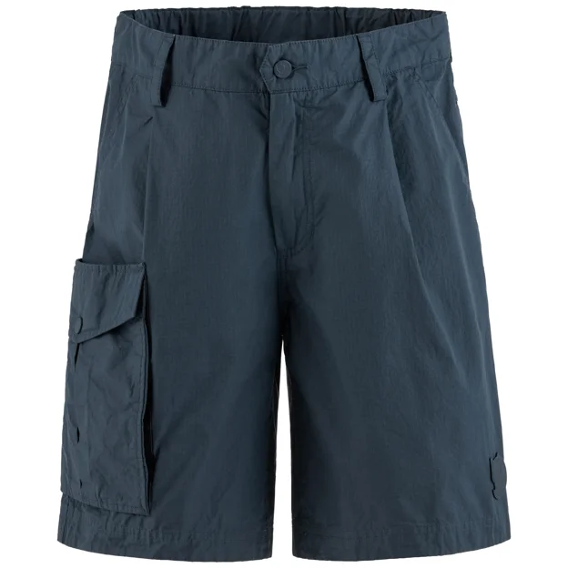 Fjällräven Samlaren Cargo Shorts W Women’s Shorts & skirts Blue Main Front 104100