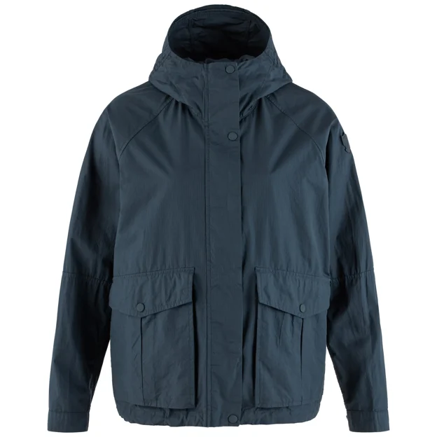 Fjällräven Samlaren Vindby Jacket W Women’s Wind jackets Blue Main Front 104120