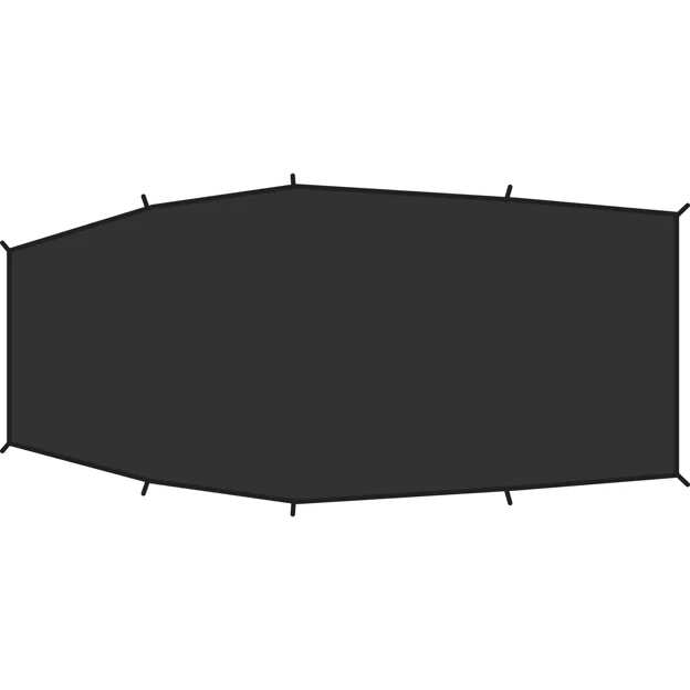Fjällräven Shape 3 Footprint Unisex Tent accessories Black Main Front 16357