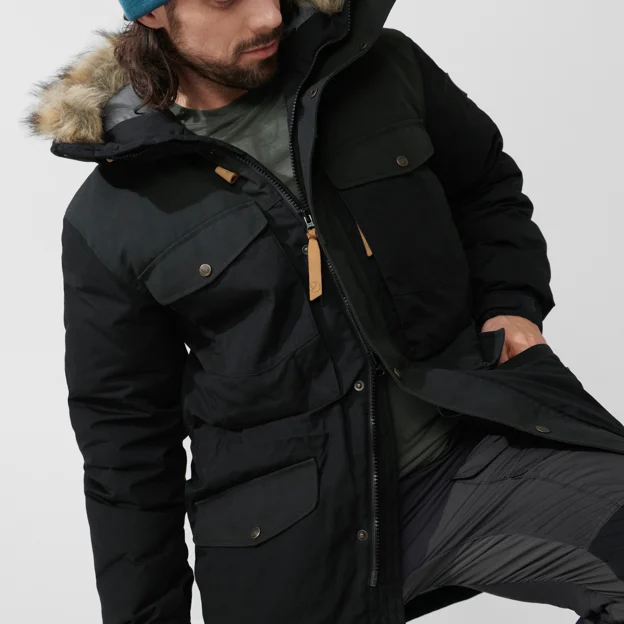 Fjällräven Singi Down Jacket M Men’s Down jackets Detail Angle H 60250