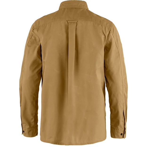Fjällräven Singi Overshirt M Men’s Shirts Brown, Yellow Main Back 43126