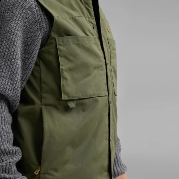 Fjällräven Singi Padded Vest M Men’s Outlet Detail Angle I 76118