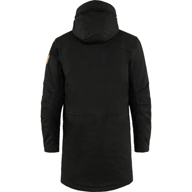 Fjällräven Singi Wool Padded Parka M Men’s Parkas Black Main Back 19572