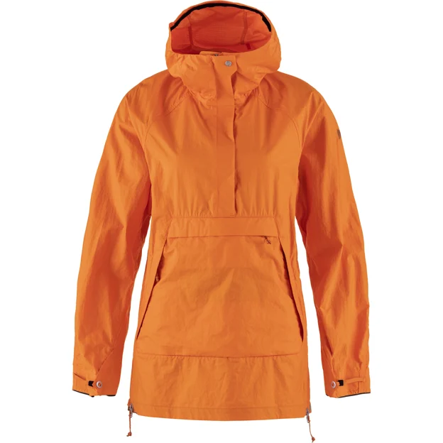 Fjällräven Singi X-Anorak W Women’s Anoraks Orange Main Front 75730