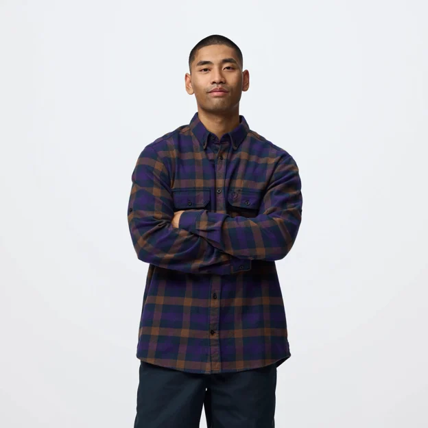Fjällräven Skog Relaxed Shirt M Men’s Shirts Model Angle F 119992