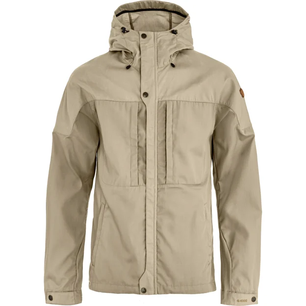 Fjällräven Skogsö Jacket M Men’s Outdoor jackets Beige Main Front 100836