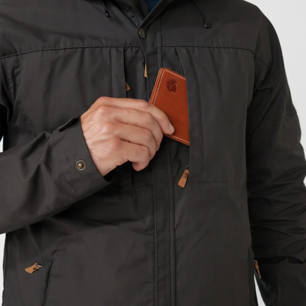 Fjällräven Skogsö Jacket M Men’s Outdoor jackets Detail Angle L 52616