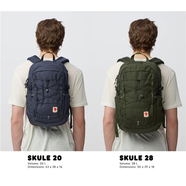 Fjällräven Skule 20 Unisex Daypacks Model Angle K 98097