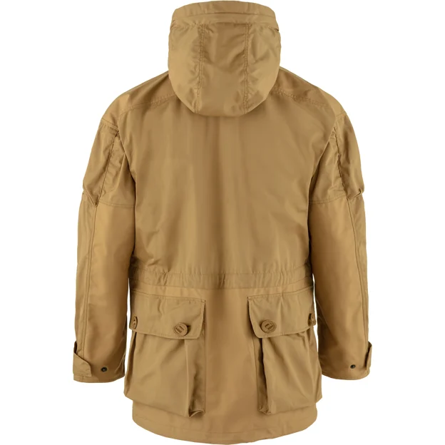 Fjällräven Smock No. 1 M Men’s Hunting jackets Brown, Yellow Main Back 75777