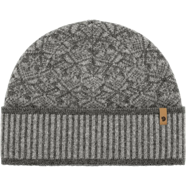 Fjällräven Snow Beanie Unisex Caps, hats & beanies Grey Main Angle F 93442