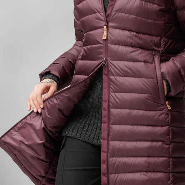 Fjällräven Snow Flake Parka W Women’s Down jackets Detail Angle J 76172