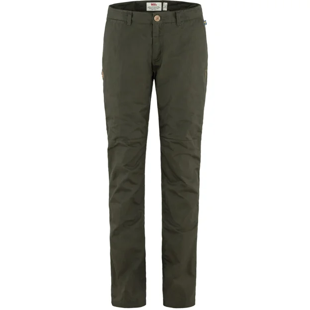 Fjällräven Sörmland Tapered Winter Trs W Women’s Hunting trousers Green Main Front 56579