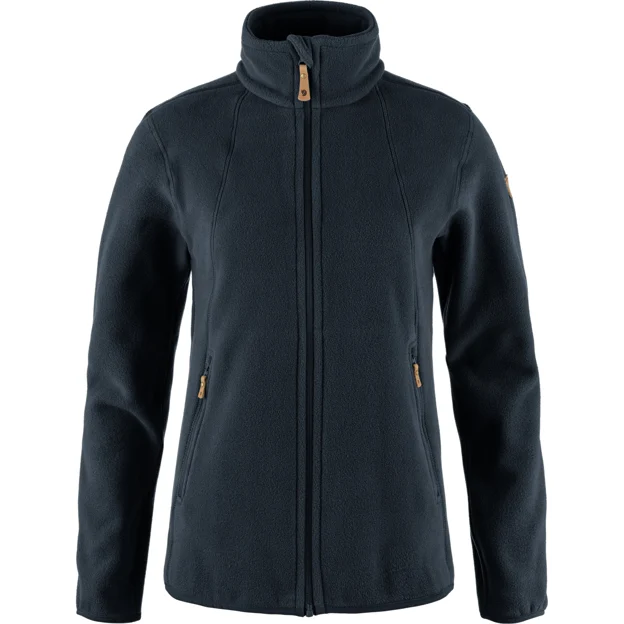 Fjällräven Stina Fleece W Women’s Fleeces Blue Main Front 15204