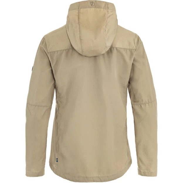 Fjällräven Stina Jacket W Women’s Outdoor jackets Beige Main Back 100714