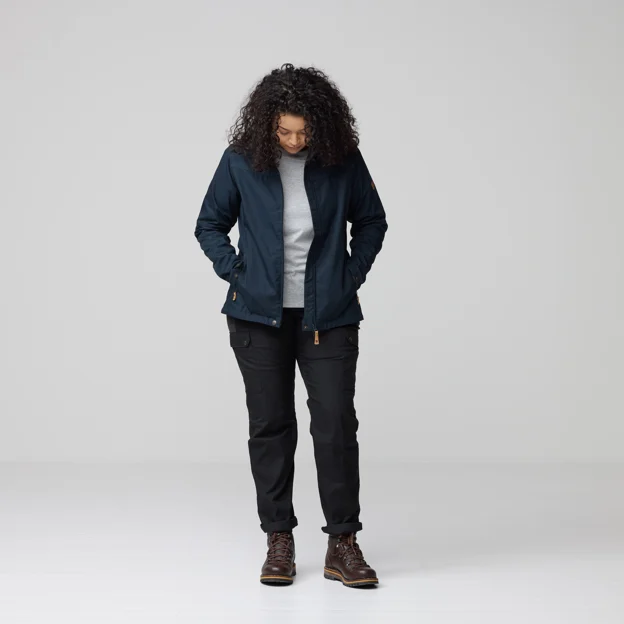 Fjällräven Stina Jacket W Women’s Outdoor jackets Model Angle L 93381