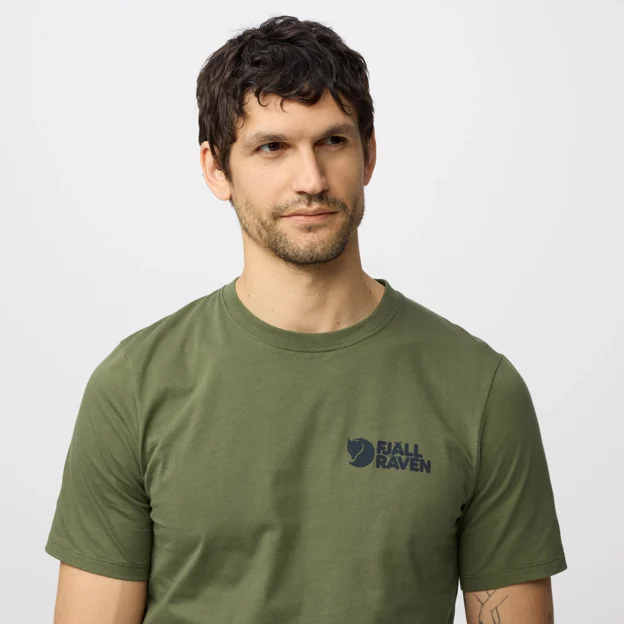 Fjällräven Swedish Forest T-Shirt M Men’s T-shirts & tank tops Model Angle F 100389
