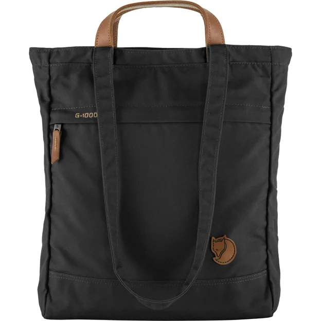 Fjällräven Totepack No. 1 Unisex Daypacks Black Main Front 20104